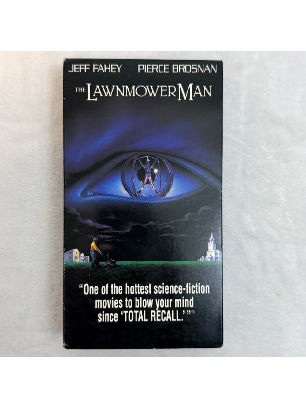 The Lawnmower Man VHS 1992 New Line Cinema